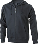 James & Nicholson – Men's Hooded Jacket besticken und bedrucken lassen