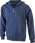 James & Nicholson – Men's Hooded Jacket for embroidery and printing