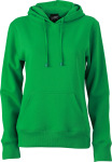 James & Nicholson – Ladies' Hooded Sweat hímzéshez és nyomtatáshoz