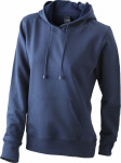 James & Nicholson – Ladies' Hooded Sweat besticken und bedrucken lassen