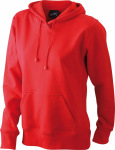 James & Nicholson – Ladies' Hooded Sweat hímzéshez és nyomtatáshoz