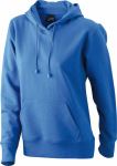 James & Nicholson – Ladies' Hooded Sweat hímzéshez és nyomtatáshoz