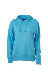 James & Nicholson – Ladies' Hooded Sweat hímzéshez és nyomtatáshoz