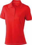 James & Nicholson – Ladies´ Elastic Polo for embroidery and printing