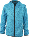 James & Nicholson – Men´s Knitted Fleece Hoody besticken lassen