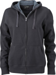 James & Nicholson – Ladies´ Hooded Jacket besticken und bedrucken lassen