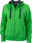 James & Nicholson – Ladies´ Hooded Jacket besticken und bedrucken lassen