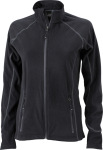 James & Nicholson – Ladies´ Structure Fleece Jacket besticken lassen