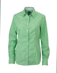 James & Nicholson – Ladies' Checked Blouse hímzéshez és nyomtatáshoz