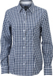 James & Nicholson – Ladies' Checked Blouse for embroidery and printing
