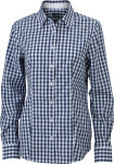 James & Nicholson – Ladies' Checked Blouse besticken und bedrucken lassen