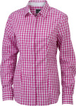 James & Nicholson – Ladies' Checked Blouse for embroidery and printing