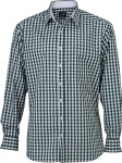 James & Nicholson – Men's Checked Shirt hímzéshez és nyomtatáshoz