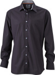 James & Nicholson – Men's Plain Shirt besticken und bedrucken lassen