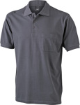 James & Nicholson – Men's Polo Pocket for embroidery and printing