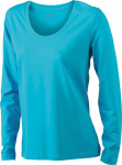 James & Nicholson – Ladies' Stretch Shirt Long-Sleeved for embroidery and printing