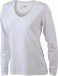 James & Nicholson – Ladies' Stretch Shirt Long-Sleeved besticken und bedrucken lassen