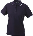 James & Nicholson – Ladies' Polo Tipping for embroidery and printing