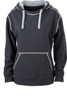 James & Nicholson – Ladies´ Lifestyle Hoody for embroidery and printing