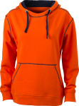 James & Nicholson – Ladies´ Lifestyle Hoody for embroidery and printing