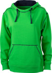 James & Nicholson – Ladies´ Lifestyle Hoody for embroidery and printing