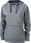 James & Nicholson – Ladies´ Lifestyle Hoody for embroidery and printing