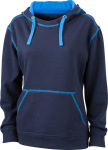 James & Nicholson – Ladies´ Lifestyle Hoody for embroidery and printing