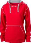 James & Nicholson – Ladies´ Lifestyle Hoody for embroidery and printing