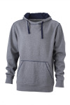 James & Nicholson – Men´s Lifestyle Hoody for embroidery and printing