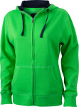 James & Nicholson – Ladies´ Lifestyle Zip-Hoody besticken und bedrucken lassen