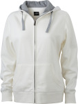 James & Nicholson – Ladies´ Lifestyle Zip-Hoody for embroidery and printing