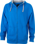 James & Nicholson – Men´s Lifestyle Zip-Hoody hímzéshez és nyomtatáshoz