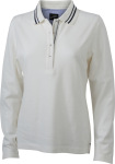 James & Nicholson – Ladies' Polo Long-Sleeved zum besticken und bedrucken