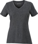 James & Nicholson – Ladies´ Heather T-Shirt hímzéshez és nyomtatáshoz