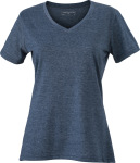 James & Nicholson – Ladies´ Heather T-Shirt zum besticken und bedrucken