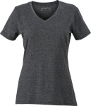 James & Nicholson – Ladies´ Heather T-Shirt besticken und bedrucken lassen