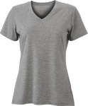 James & Nicholson – Ladies´ Heather T-Shirt besticken und bedrucken lassen