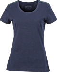James & Nicholson – Ladies´ Urban T-Shirt for embroidery and printing