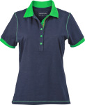 James & Nicholson – Ladies´ Urban Polo for embroidery and printing