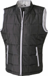 James & Nicholson – Ladies´ Padded Light Weight Vest besticken lassen