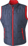 James & Nicholson – Ladies´ Padded Light Weight Vest for embroidery