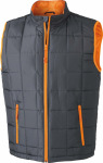 James & Nicholson – Men´s Padded Light Weight Vest besticken lassen