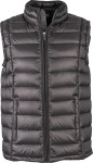 James & Nicholson – Men's Quilted Down Vest besticken lassen