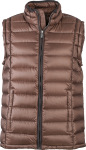 James & Nicholson – Men's Quilted Down Vest for embroidery