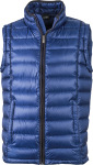 James & Nicholson – Men's Quilted Down Vest hímzéshez