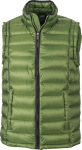 James & Nicholson – Men's Quilted Down Vest for embroidery