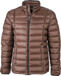 James & Nicholson – Men's Quilted Down Jacket hímzéshez