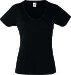 Fruit of the Loom – Lady-Fit Valueweight V-Neck T for embroidery and printing