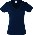 Fruit of the Loom – Lady-Fit Valueweight V-Neck T for embroidery and printing