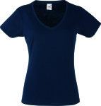 Fruit of the Loom – Lady-Fit Valueweight V-Neck T besticken und bedrucken lassen